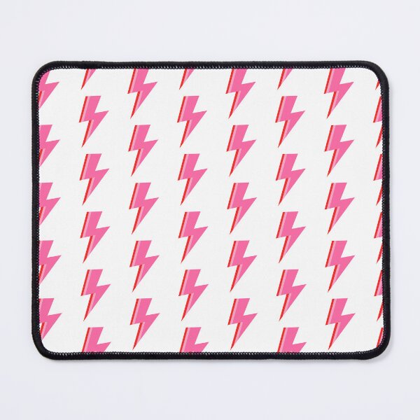 Item preview, Pink and Red Striped Lightning Strike designed and sold by OneThreeSix.