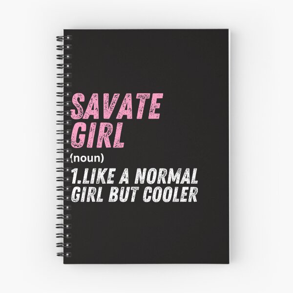Item preview, Savate Girl Like A Normal Girl But Cooler designed and sold by WeirdlyRare.