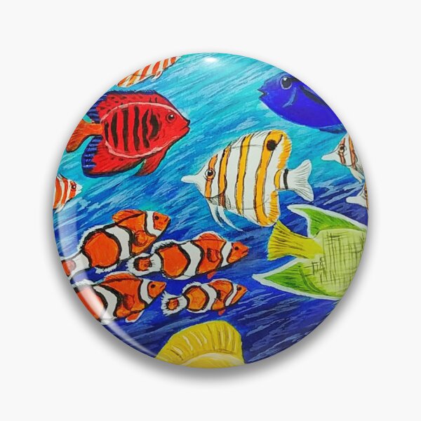 Item preview, Saltwater Fish School designed and sold by Matt Starr Fine Art .