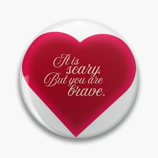 Item preview, It is scary. But you are brave. designed and sold by iivykin.