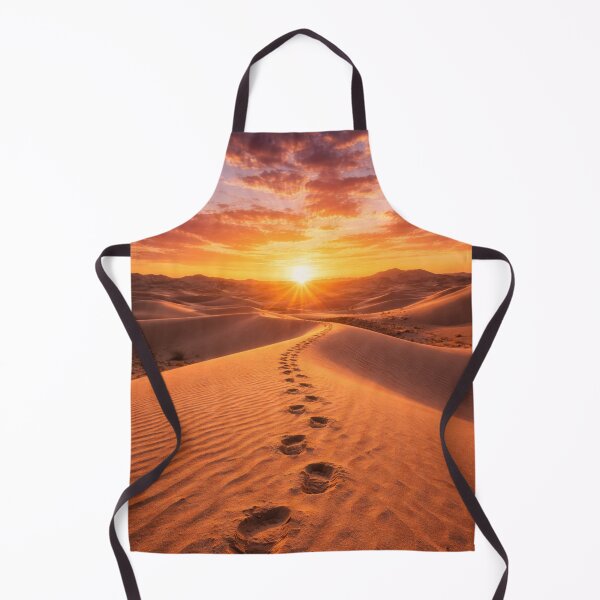 Item preview, Lonely Footprints Across Sunrise Dunes designed and sold by JuViRo.