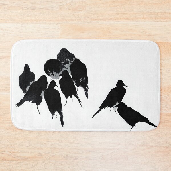 Item preview, Vintage Japanese Crow Illustration Watanabe Seitei Bird Art Print designed and sold by ArtDesignRemix.