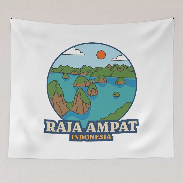 Item preview, Circular Raja Ampat Indonesia designed and sold by Blessingeight.