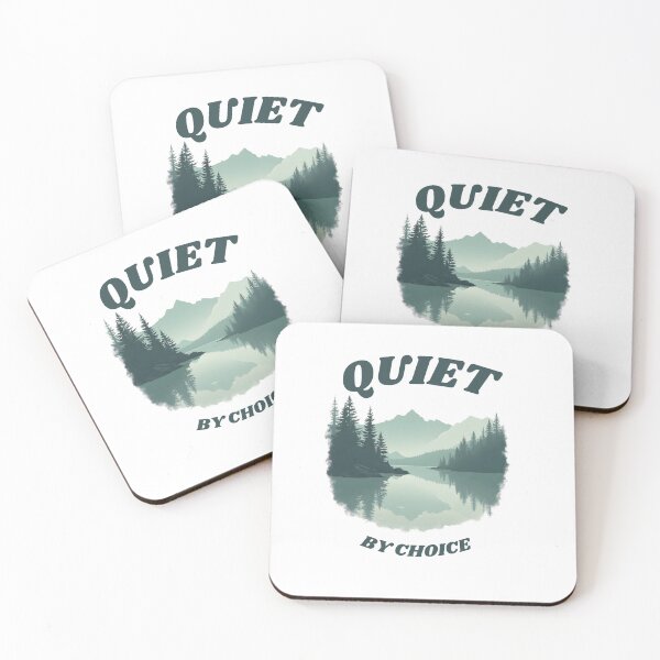 Item preview, Quiet by Choice | Nature Mindset T-Shirt designed and sold by RALYSHOP.