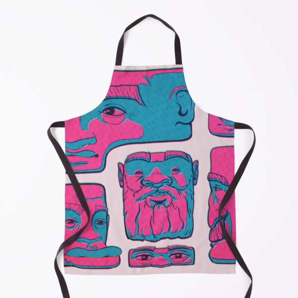 Item preview, Fragmented Faces – Bold Graphic Surreal Illustration designed and sold by RafarteAntunes.
