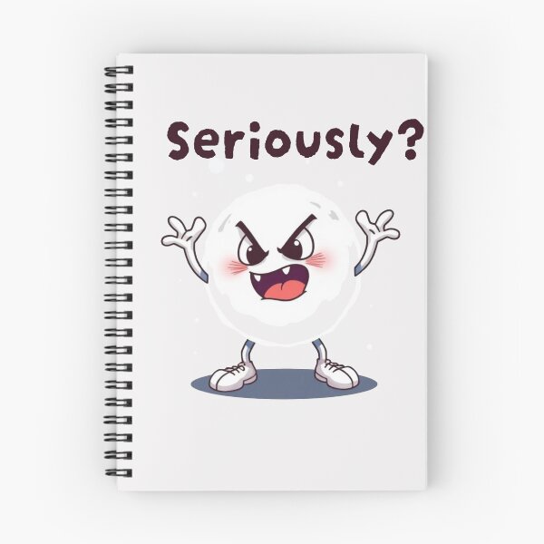 Item preview, Cute Until Provoked, Angry snowball designed and sold by HerrArqan ⭐️⭐️⭐️⭐️.