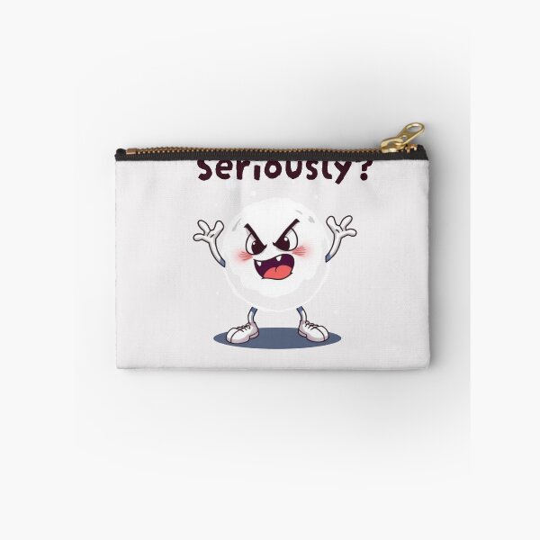 Item preview, Cute Until Provoked, Angry snowball designed and sold by HerrArqan ⭐️⭐️⭐️⭐️.