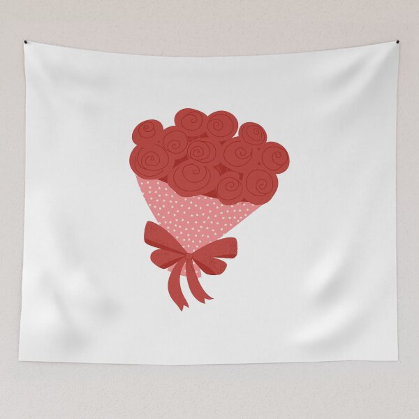 Item preview, Cute Rose Bouquet | Valentine Flowers Aesthetic designed and sold by Hydravisions.