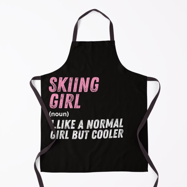 Item preview, Skiing Girl Like A Normal Girl But Cooler designed and sold by WeirdlyRare.