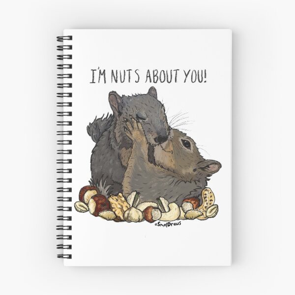 Item preview, I’m nuts about you! designed and sold by SmelDraws.