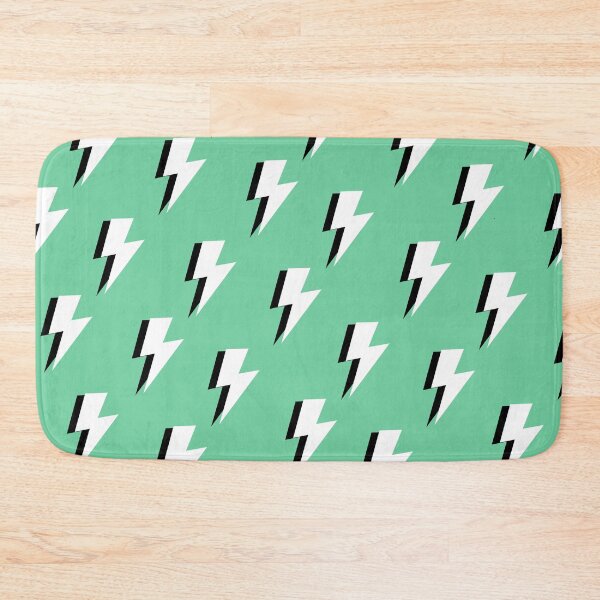 Item preview, Lightning Bolt Pattern on Mint Green  designed and sold by OneThreeSix.