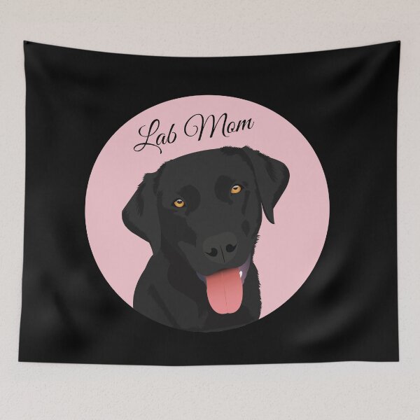 Item preview, Black Lab Mom designed and sold by KCPetPortraits.