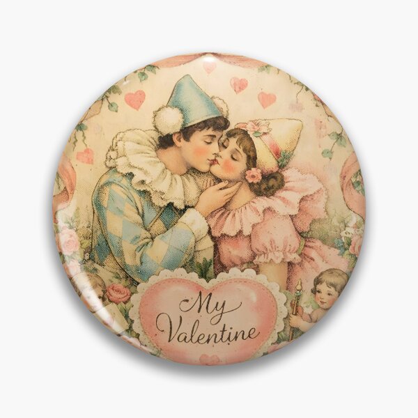 Item preview, Valentine harlequin romance - Cottagecore Jester Romance designed and sold by Supergrafix07.