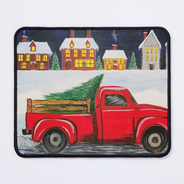 Item preview, Bringing Home the Christmas Tree  designed and sold by Matt Starr Fine Art .