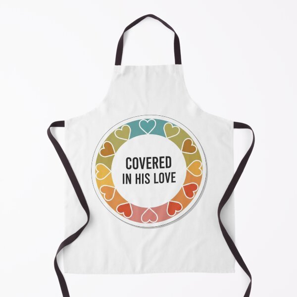 Item preview, Covered in His Love Christian Encouragement Sticker designed and sold by Illustrated Faith.
