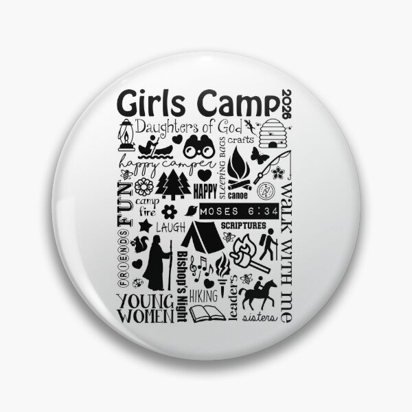 Item preview, Girls Camp Subway Art Graphic Design 2026 designed and sold by beegurl13.