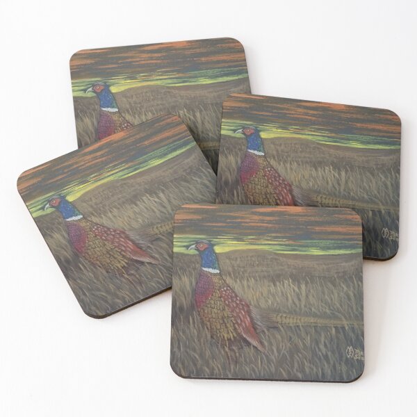Item preview, Rooster Pheasant at Sundown  designed and sold by Matt Starr Fine Art .