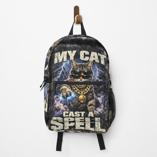 Item preview, My Cat Casts a Spell Art designed and sold by WhiskerlyGfx.