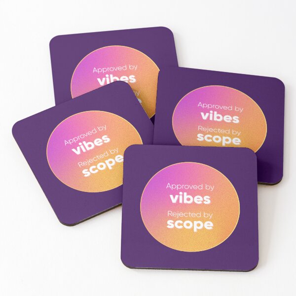 Item preview, Approved by Vibes. Rejected by Scope. – Funny UX/UI Designer & Product Humor. Designer's life.  designed and sold by Artio-ArtShop.