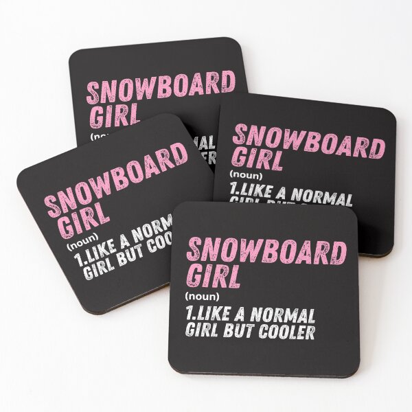 Item preview, Snowboard Girl Like A Normal Girl But Cooler designed and sold by WeirdlyRare.