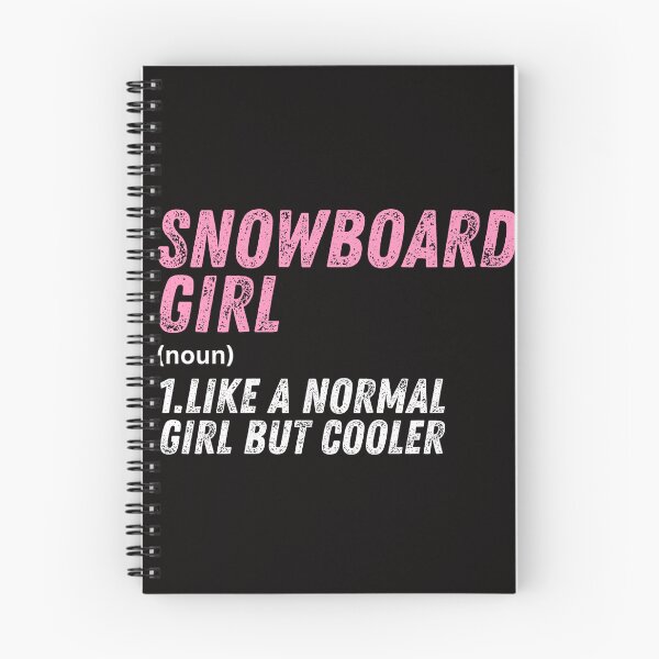 Item preview, Snowboard Girl Like A Normal Girl But Cooler designed and sold by WeirdlyRare.