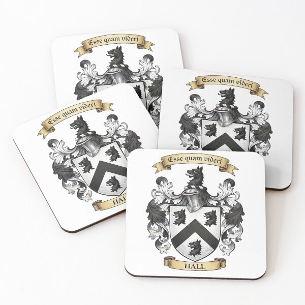 Item preview, The Hall Family Coat of Arms designed and sold by BagTown Clans.