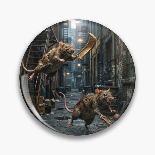Item preview, New York City Giant Rats Play Jai Alai  designed and sold by Tridentulus.