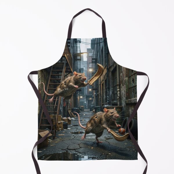 Item preview, New York City Giant Rats Play Jai Alai designed and sold by Tridentulus.