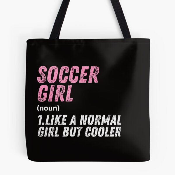 Artikelvorschau, Fußballmädchen – wie ein normales Mädchen, nur cooler entworfen und verkauft von WeirdlyRare.
