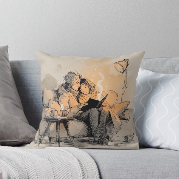 Item preview, Reading Together on Valentine's Day designed and sold by Banal25.