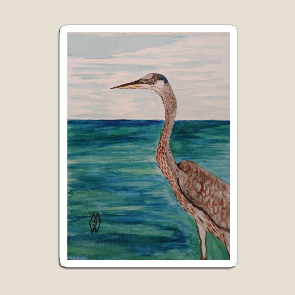 Item preview, Great Blue Heron designed and sold by Matt Starr Fine Art .