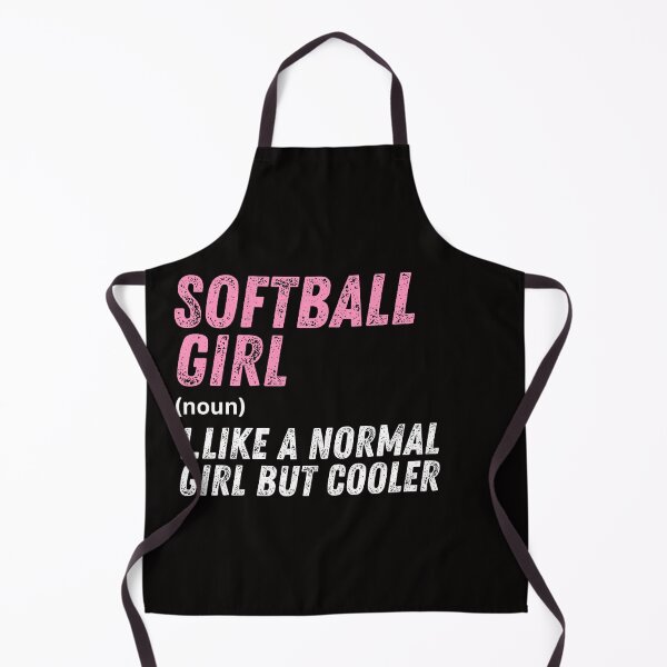 Item preview, Softball Girl Like A Normal Girl But Cooler designed and sold by WeirdlyRare.