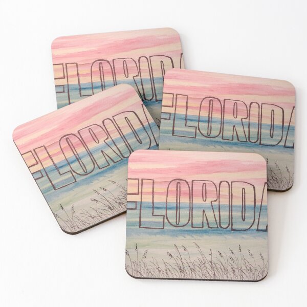 Item preview, Florida Beach Postcard  designed and sold by Matt Starr Fine Art .