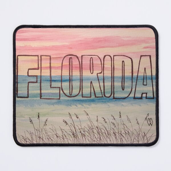 Item preview, Florida Beach Postcard designed and sold by Matt Starr Fine Art .