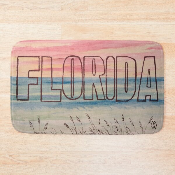 Item preview, Florida Beach Postcard  designed and sold by Matt Starr Fine Art .