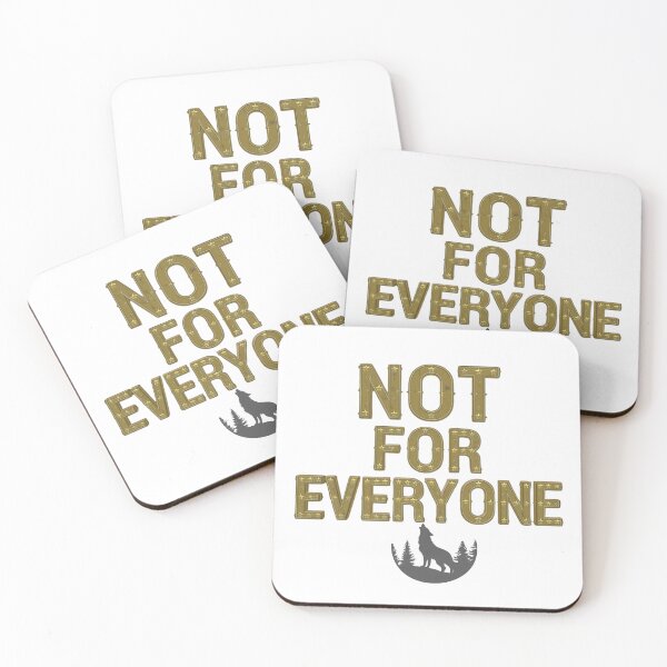 Item preview, NOT FOR EVERYONE - bold statement designed and sold by LunaPrintCo.
