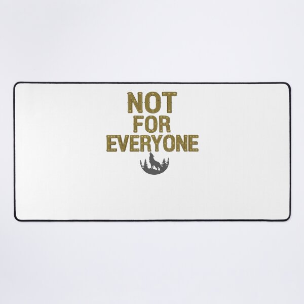 Item preview, NOT FOR EVERYONE - bold statement designed and sold by LunaPrintCo.