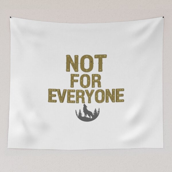 Item preview, NOT FOR EVERYONE - bold statement designed and sold by LunaPrintCo.