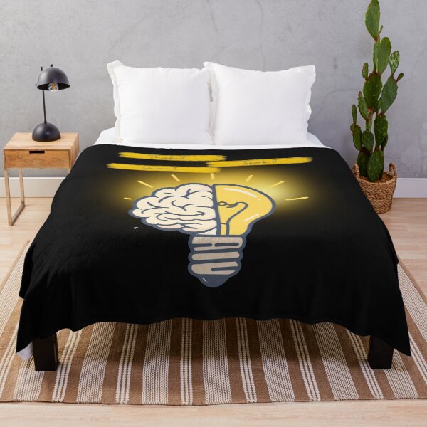 Item preview, Where Ideas Turn Into Light - Think it. Spark it. Shine it. designed and sold by Aquarius-club.