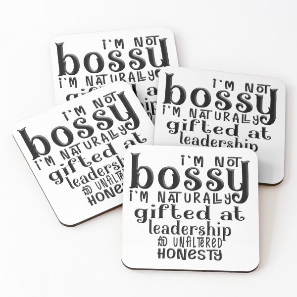 Item preview, I'm Not Bossy designed and sold by FoggyBogs.