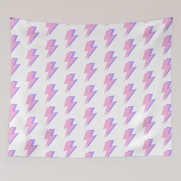 Item preview, Pink and Purple Lightning Bolts  designed and sold by OneThreeSix.