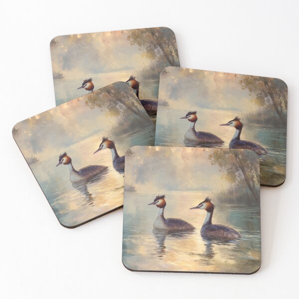 Item preview, Grebe art designed and sold by ArtfulPlay.