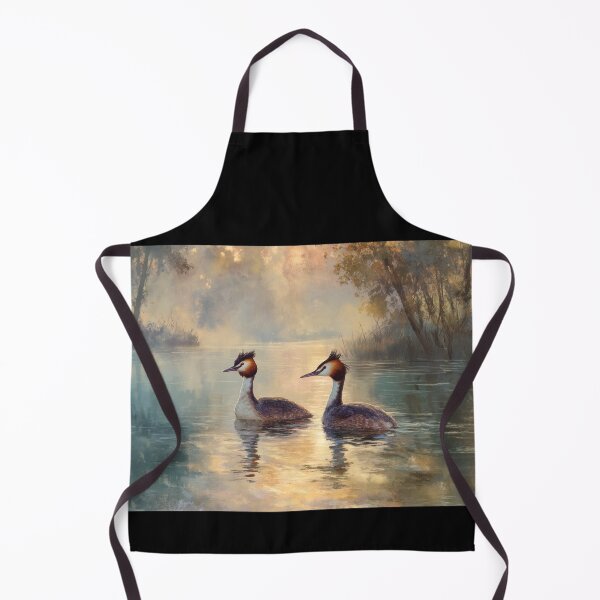 Item preview, Grebe art designed and sold by ArtfulPlay.