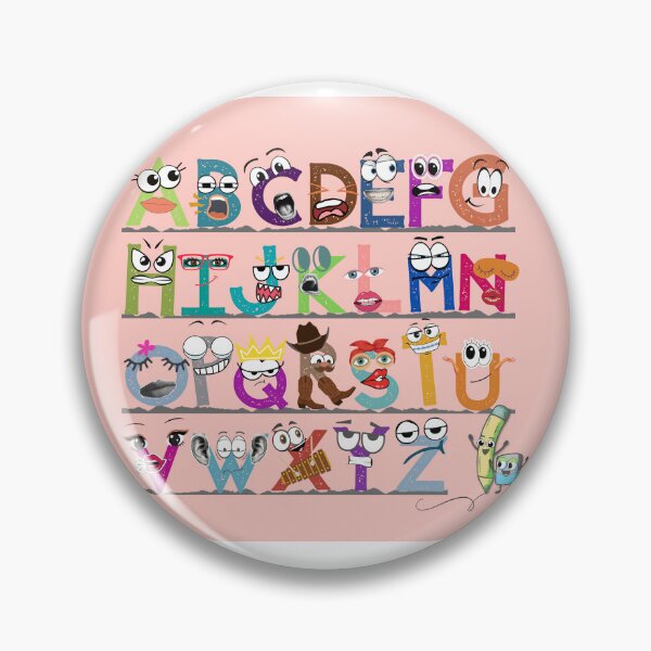 Item preview, Alphabet Letters Pink with corresponding book on Amazon designed and sold by pulse_retail.