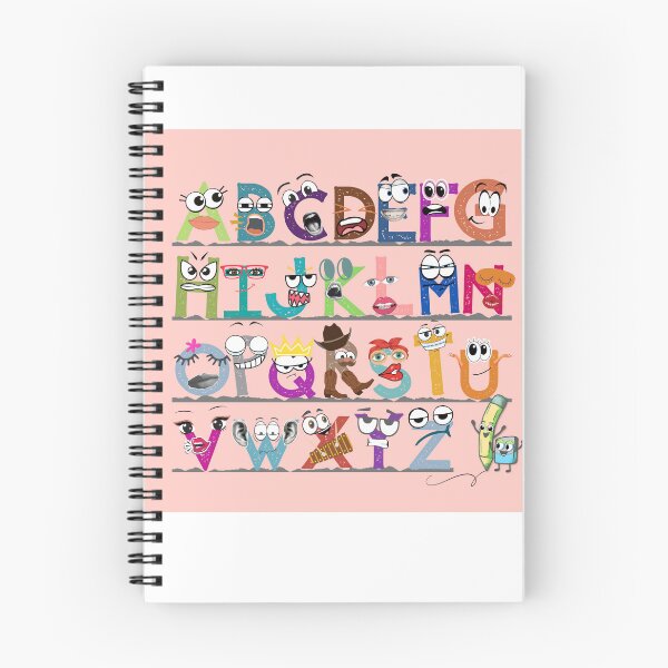Item preview, Alphabet Letters Pink with corresponding book on Amazon designed and sold by pulse_retail.