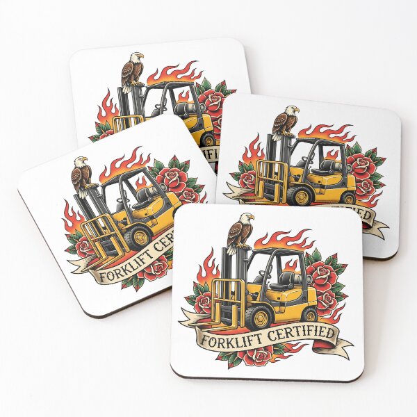 Item preview, Forklift Certified Funny Traditional Tattoo Eagle designed and sold by DigitalAnnaBanana.