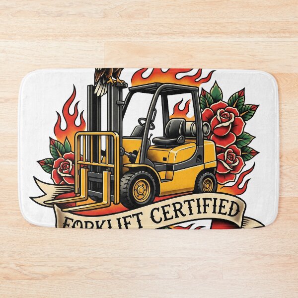 Item preview, Forklift Certified Funny Traditional Tattoo Eagle designed and sold by DigitalAnnaBanana.