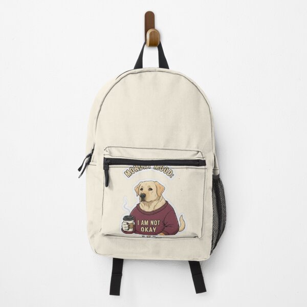 Item preview, Monday Mood Labrador Dog Not Okay - Funny Coffee Lover Tee designed and sold by PriyaMagic.