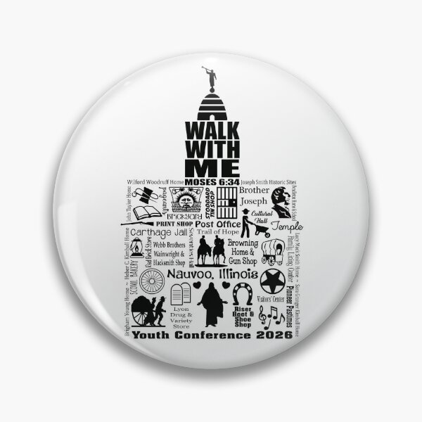 Item preview, Nauvoo Youth Conference Subway Art 2026 designed and sold by beegurl13.