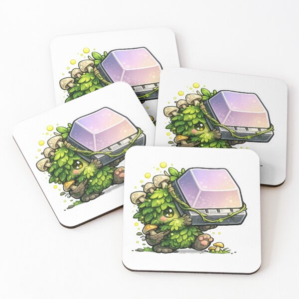 Item preview, Forest Sprite Keycap Treasure designed and sold by jgvisualarts.
